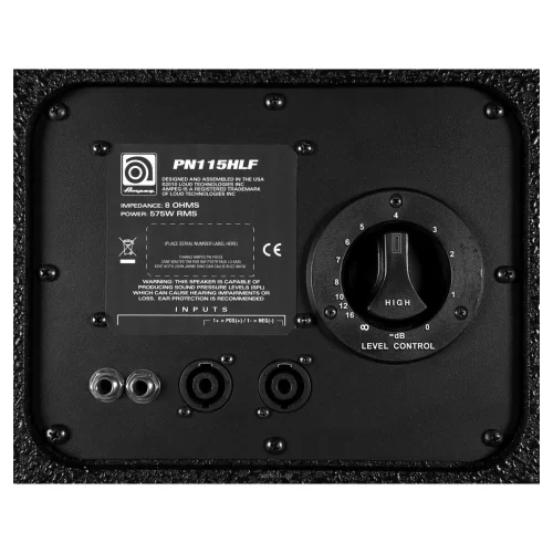Ampeg PN-115 HLF Басовый кабинет 575Вт, 1х15"