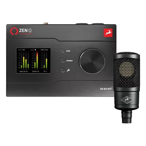 Antelope Audio Zen Q USB Synergy Core + Edge Solo set Аудиоинтерфейс USB, 14x10