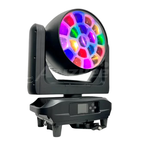Anzhee H19x50Z IP65 AURA RGBW Вращающаяся голова Wash, Beam, 19x50 Вт., RGBW, RGB-Aura, IP65