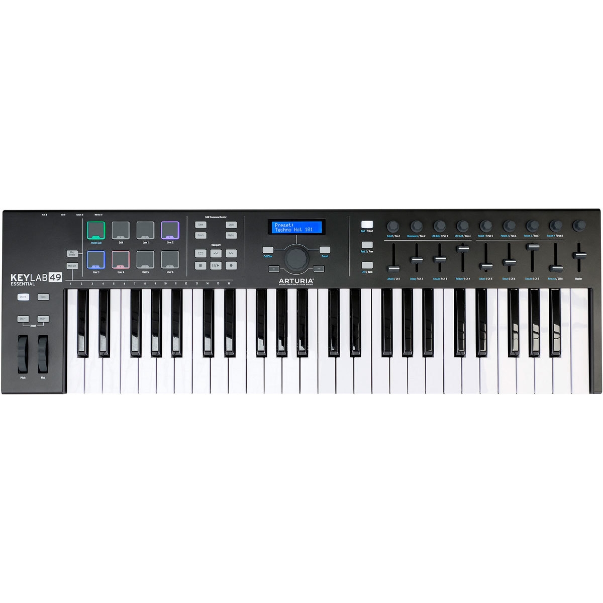 arturia keylab 49 essential controller keyboard