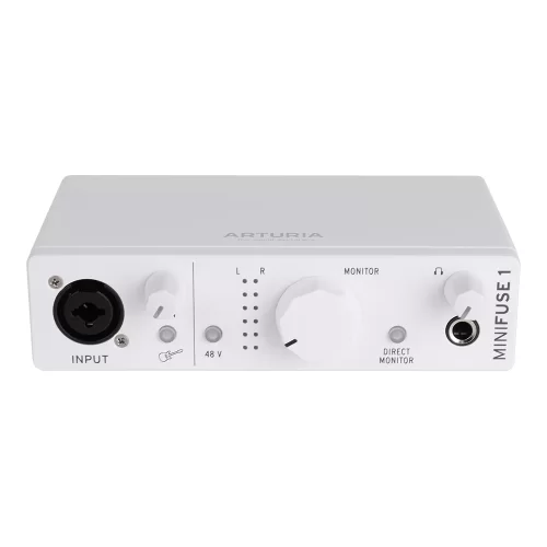 Arturia MiniFuse 1 White Аудиоинтерфейс USB, 1х2