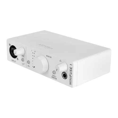 Arturia MiniFuse 1 White Аудиоинтерфейс USB, 1х2
