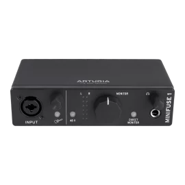 Arturia MiniFuse 1 Black Аудиоинтерфейс USB, 1х2