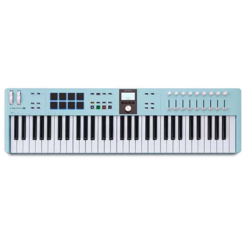 Arturia KeyLab Essential 61 mk3 Aquamarine MIDI-клавиатура, 61 клавиша