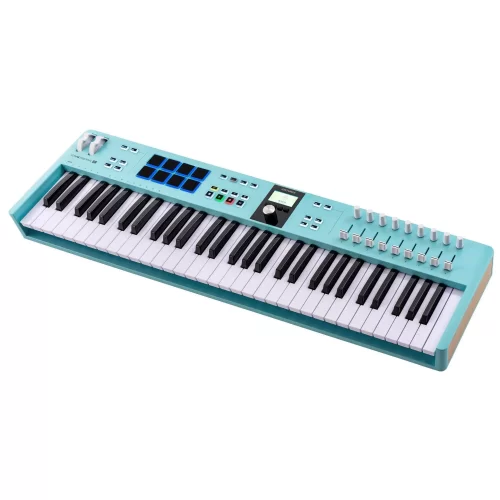Arturia KeyLab Essential 61 mk3 Aquamarine MIDI-клавиатура, 61 клавиша