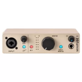 Arturia MiniFuse 1 Champagne Аудиоинтерфейс USB, 1х2