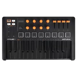 Arturia MiniLAB 3 Orange Edition MIDI-клавиатура, 25 клавиш