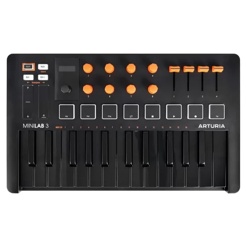 Arturia MiniLAB 3 Orange Edition MIDI-клавиатура, 25 клавиш