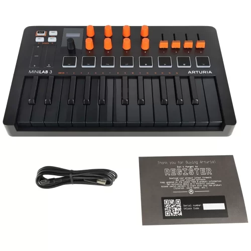 Arturia MiniLAB 3 Orange Edition MIDI-клавиатура, 25 клавиш