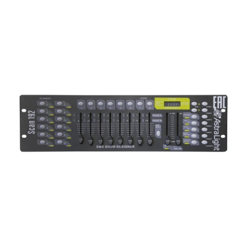 AstraLight Scan 192 DMX контроллер, 192 канала