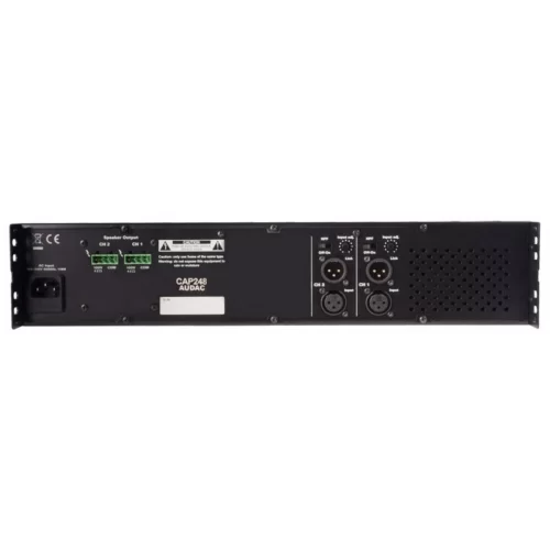 Audac CAP248 Усилитель мощности, 2х480 Вт., 100В
