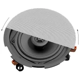 Audac CIRA824I/W Встраиваемая АС, 40 Вт.- 8 Ом; 24/12/6 Вт.- 100В, 8"