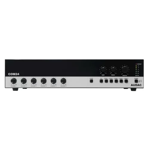 Audac COM24MK2 Микшер-усилитель, 240 Вт., 5 зон