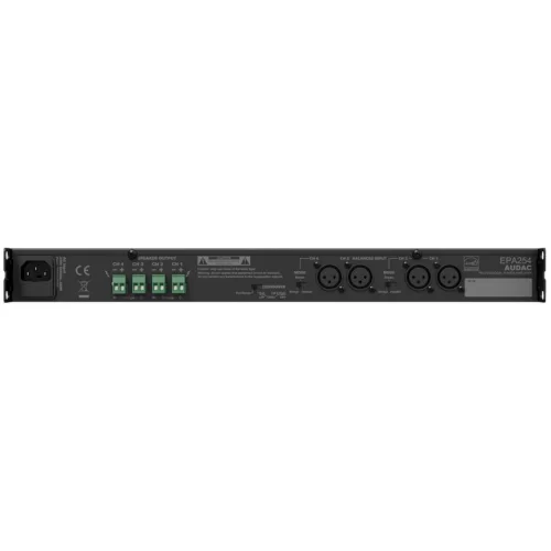 Audac EPA254 Усилитель мощности, 4х250 Вт.
