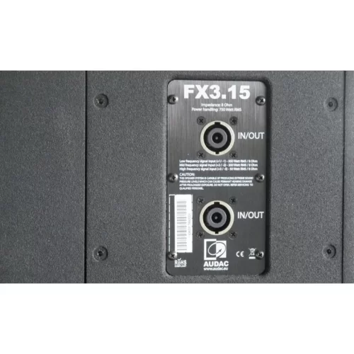Audac FX3.15 Пассивная АС, 750 Вт., 15"+6", IP 55