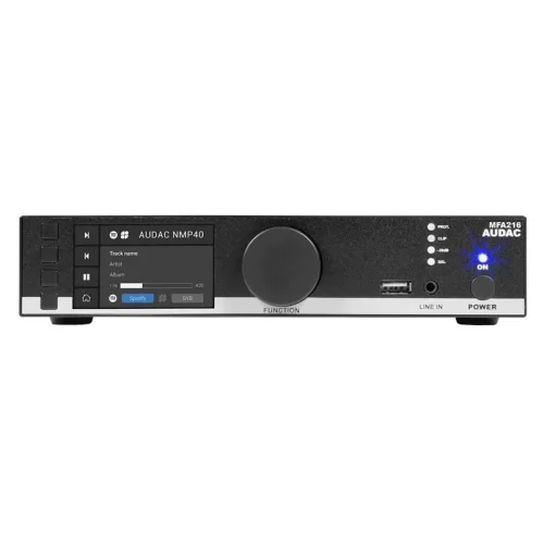 Audac MFA216 Микшер-усилитель, 2х80 Вт.