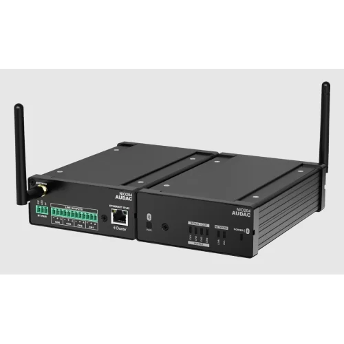 Audac NIO204 Интерфейс Dante/AES67, 0х4, Bluetooth