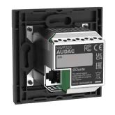 Audac NWP320/B Настенная панель, Bluetooth, Dante/AES67