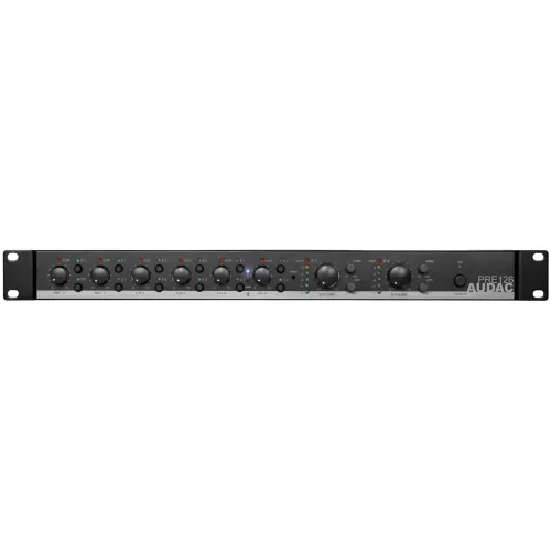 Audac PRE126 6-канальный рэковый микшер, 2 зоны, Bluetooth