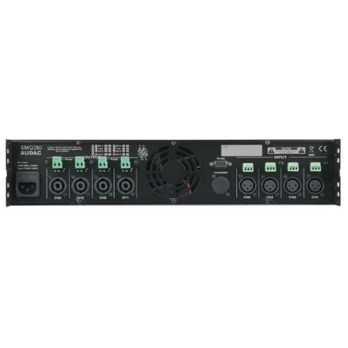 Audac SMQ350 Усилитель мощности, 4х350 Вт.