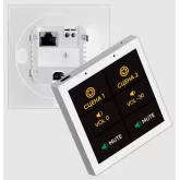 Audac TS-04/W Встраиваемая сенсорная панель управления Audac Touch
