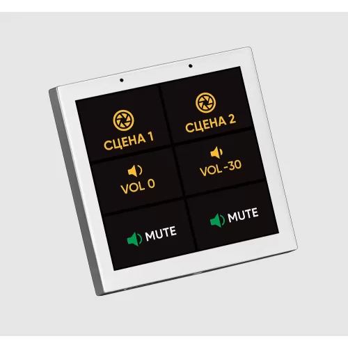 Audac TS-04/W Встраиваемая сенсорная панель управления Audac Touch