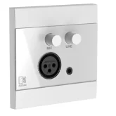 Audac WP205/W Настенная панель подключения