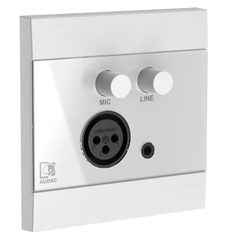 Audac WP205/W Настенная панель подключения