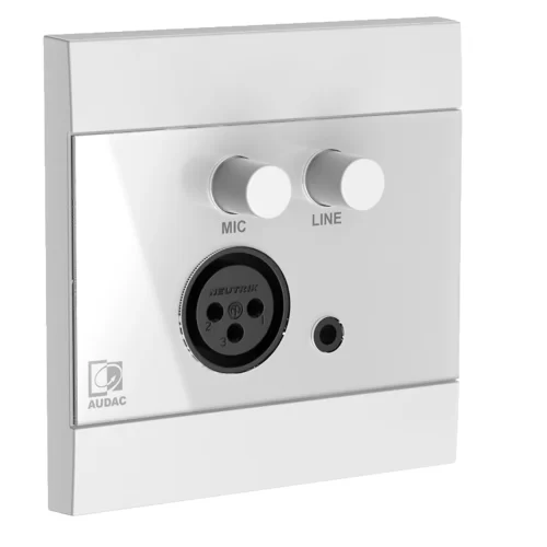 Audac WP210/W Настенная панель подключения