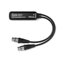 Audinate Dante AVIO 2CH Analog Input Adapter Аудиоинтерфейс Dante, 2x0