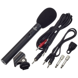 Audio-Technica ATR6250 Микрофон - "пушка" стерео для видеокамер