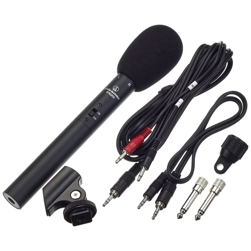 Audio-Technica ATR6250 Микрофон -"пушка" стерео для видеокамер