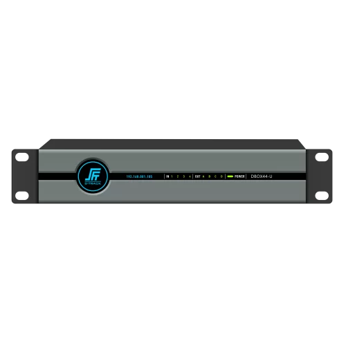 S-Track DBOX X44-U Аудиоинтерфейс Dante, 4x4