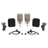 Austrian Audio OC818 Dual Set Go Silver Подобранная пара студийных микрофонов