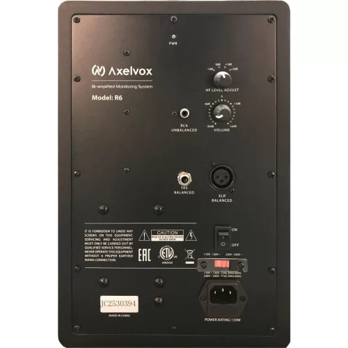 Axelvox R6 Студийный монитор, 110 Вт., 6,5"