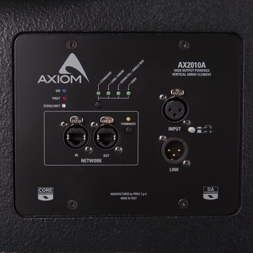 Axiom AX2010A Активный элемент ЛМ, 2000 Вт., 2x10 дюймов+1,4 дюймов