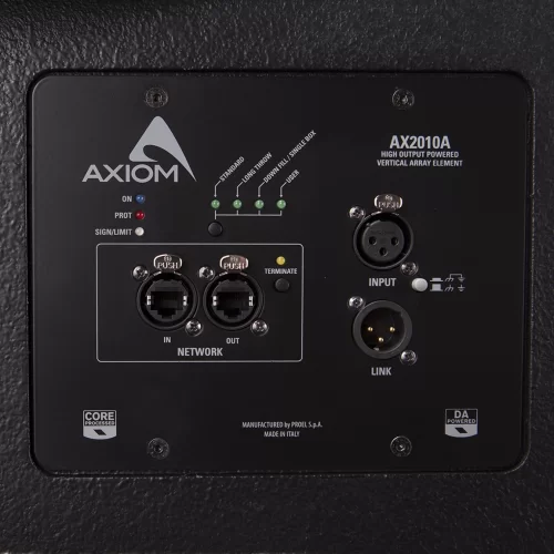 Axiom AX2010A Активный элемент ЛМ, 2000 Вт., 2x10"+1,4"
