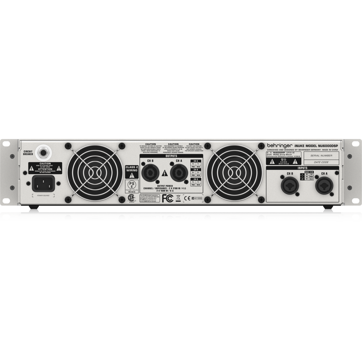 Behringer inuke nu6000dsp схема