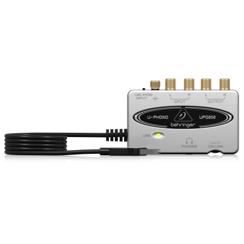 Behringer UFO202 USB аудиоинтерфейс с фонокорректором