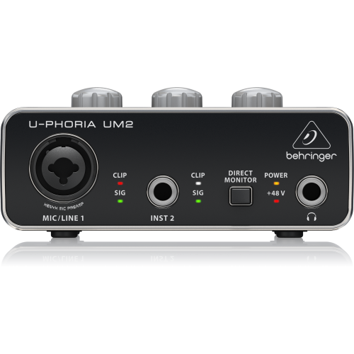 Behringer UM2 USB аудиоинтерфейс, 2x2