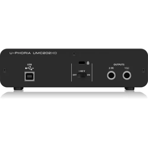 Behringer UMC202HD USB аудиоинтерфейс, 2x2