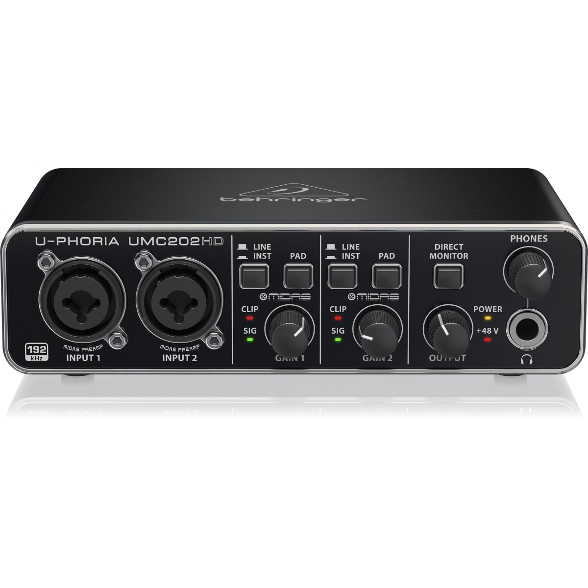 Behringer u phoria umc202hd