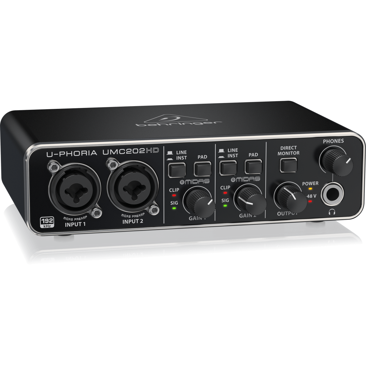 Звуковая карта behringer 204hd - 97 фото