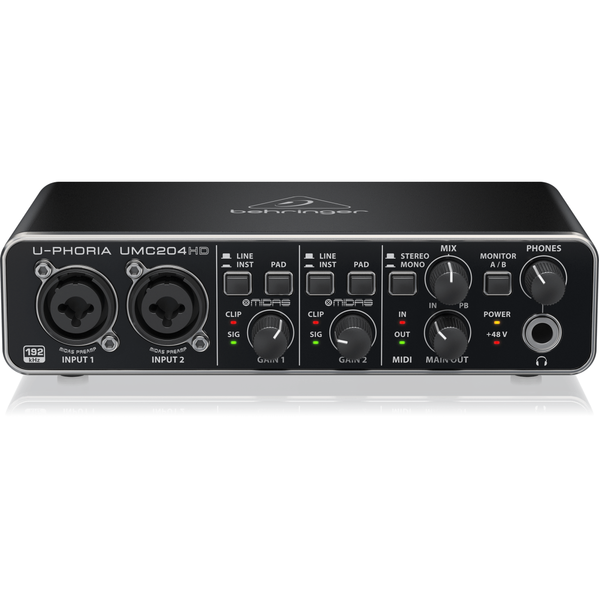 Звуковая карта behringer 204hd - 97 фото