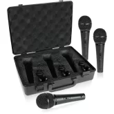 Behringer XM1800S Динамические микрофоны с выключателем, в кейсе