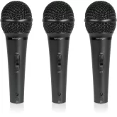 Behringer XM1800S Динамические микрофоны с выключателем, в кейсе