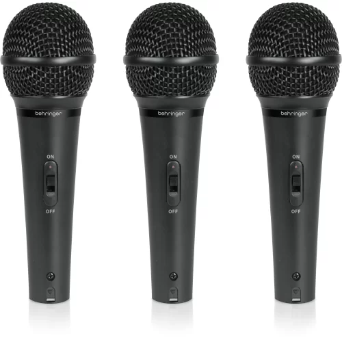 Behringer XM1800S Динамические микрофоны с выключателем, в кейсе