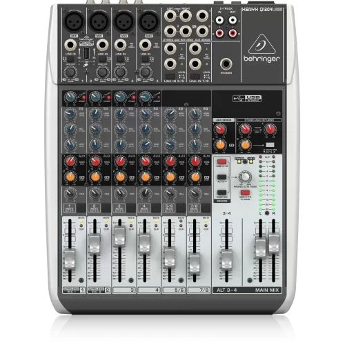 Behringer Q1204USB 8-канальный аналоговый микшер