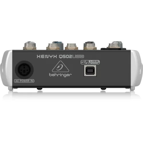 Behringer Q502USB 5-канальный аналоговый микшер