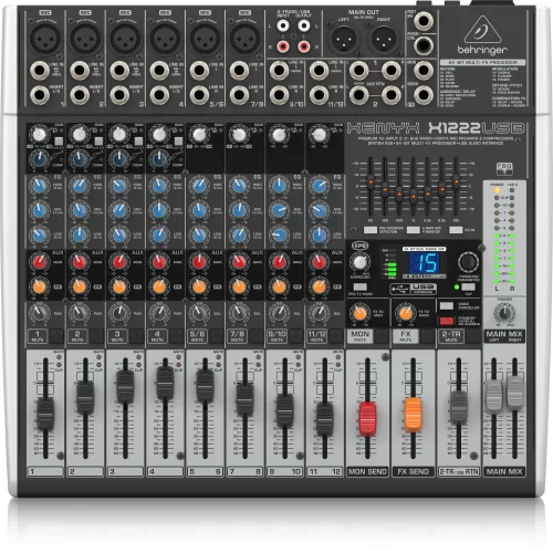Behringer X1222USB 12-канальный аналоговый микшер